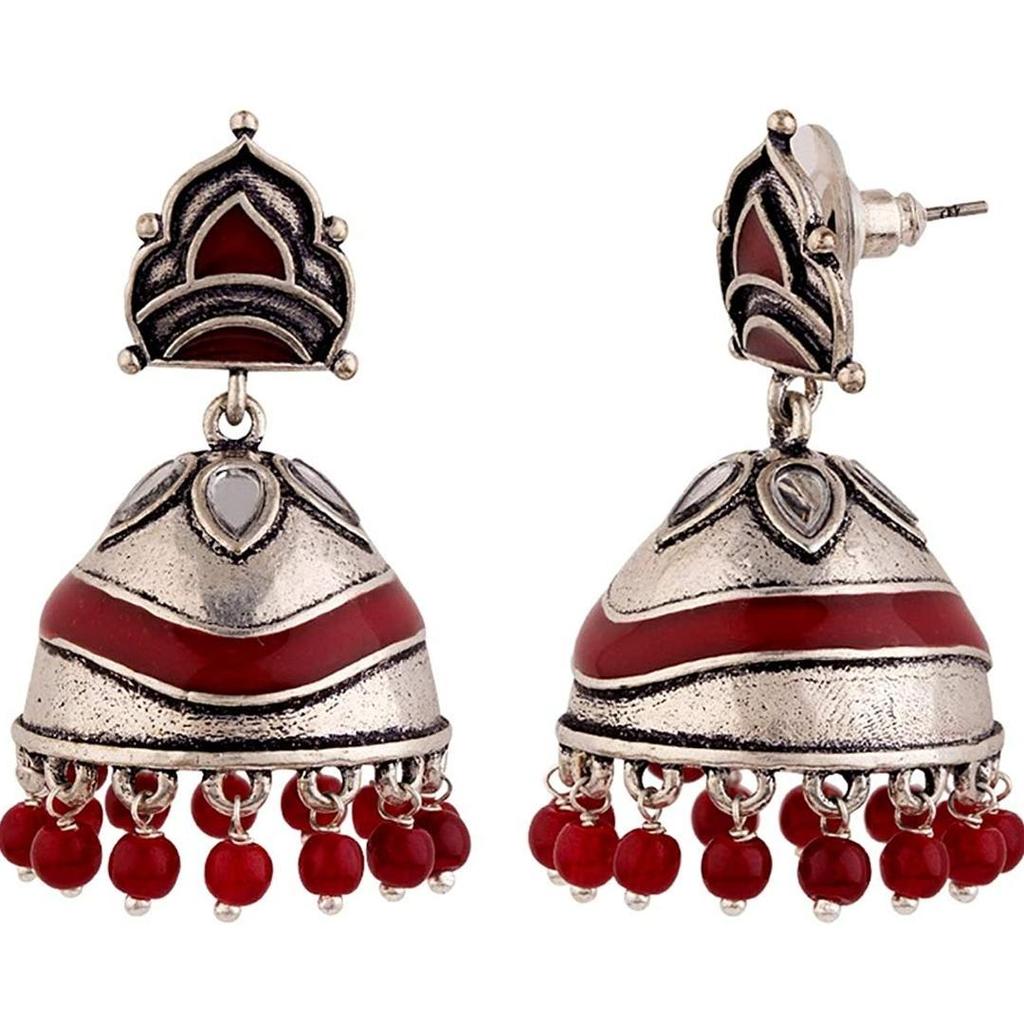 Серьги из латуни и серебра с оксидированием для женщин и девочек, стильная, модная эксклюзивная коллекция, 100% приятный для кожи продукт для сережек