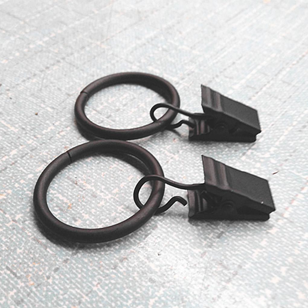 10 штук Крючок для подвешивания штор с зажимами Зажим Аксессуар для замены драпировки для дома гостиной офиса