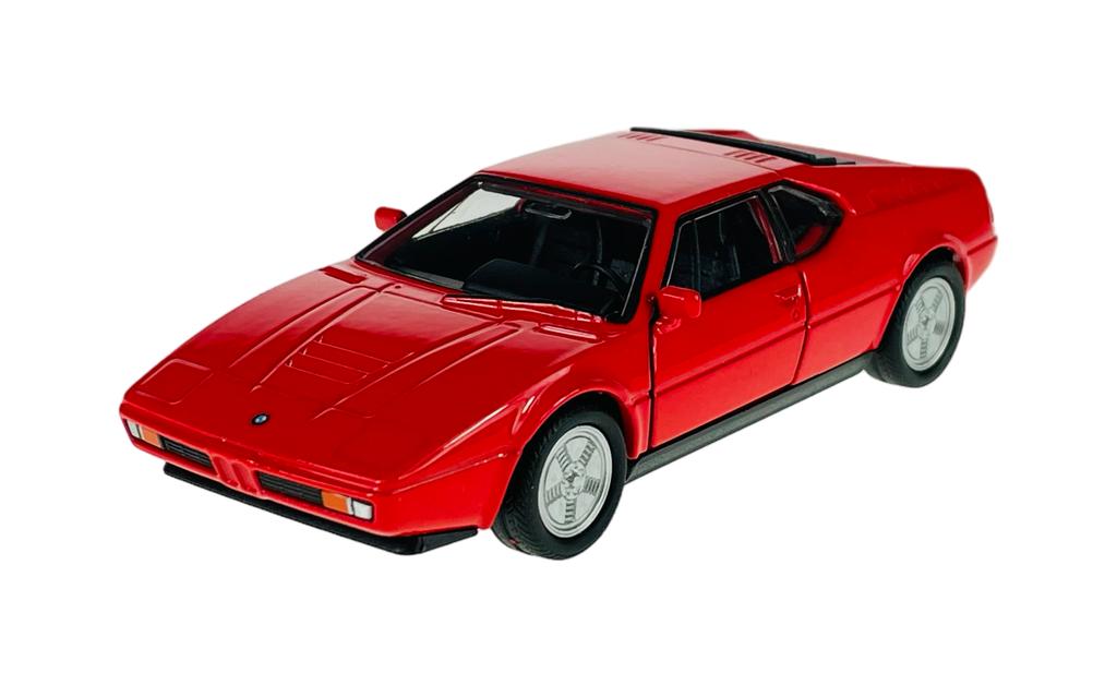 WELLY BMW M1 E26 RED 1:34 43780