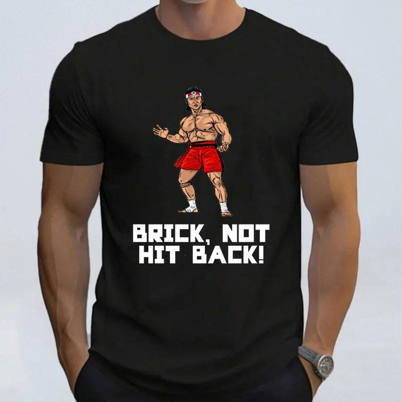 Kickboxer Kick Boxer Van Damme Bloodsport Movie Unisexs T Shirt Cheap Polyester Material Oneck Short Sleeve Tee Graphic Tops