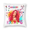Manana Sera Bonito Sirenit Karol G Наволочка Печатная Полиэстер Чехол для Подушки Декор Подушка-Плед Чехол Спальня Дропшиппинг