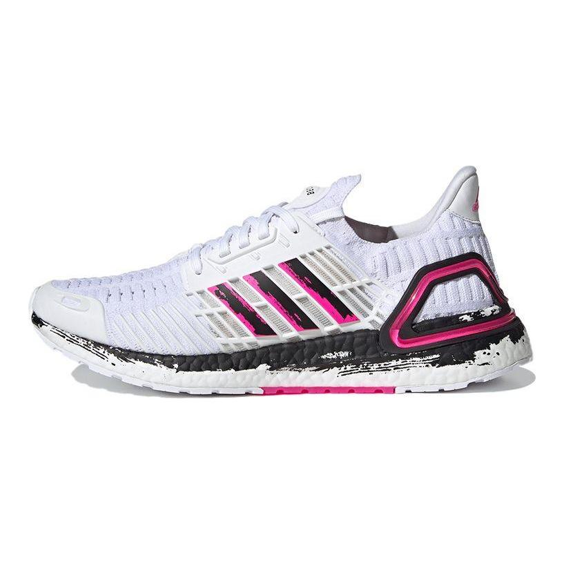Дэвид Бекхэм x adidas UltraBoost CC_1 DNA Белые Неоново-розовые Унисекс Кроссовки Облачно-белый GX7990