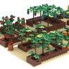 Сад Овощей Своими Руками Мини Строительные Блоки MOC Ферма Тыква Виноград Урожай Растение Цветок Собранные Образовательные Кирпичики Игрушки Подарки для Детей