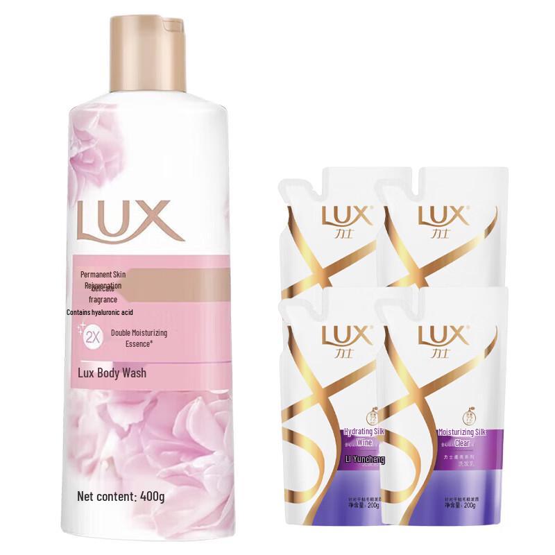 LUX Nourishing Fragrance Shower Gel & Shampoo Set