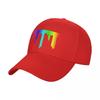 Rainbow Paint Drip Baseball Cap Sun Hat For Children Brand Unisex Cap Dad Hat Unisexs Tennis Womens
