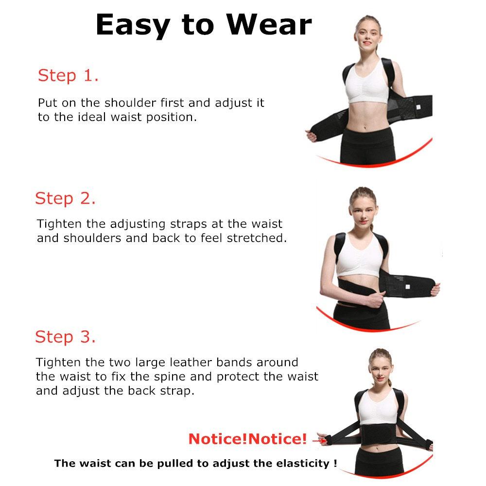 Регулируемый магнитный корректор осанки для детей, взрослых, мужчин и женщин, поддержка позвоночника, спины, плеч, поясничного отдела, предотвращает сутулость