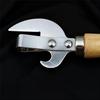 Stainless Steel Japanese Can Opener Manual, Old Fashioned Vintage Style Handheld Tool for Kitchen & Camping, Small & Efficient Abridor de Latas