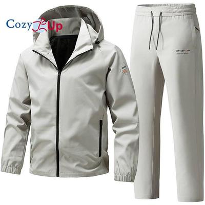 Мужской водонепроницаемый дождевик для гольфа, куртка и брюки для активного отдыха, легкий дождевик с капюшоном