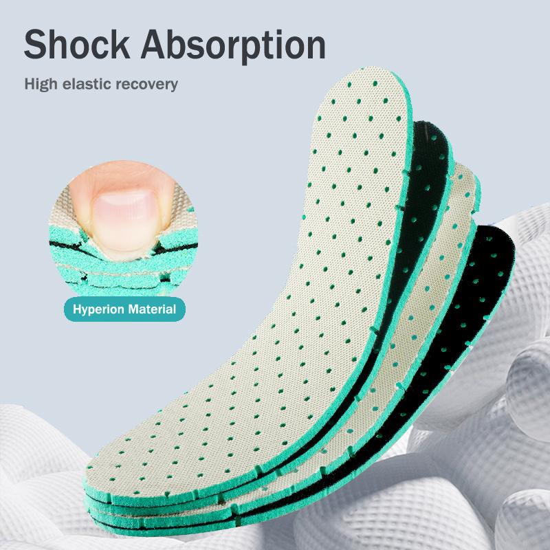 Саморезные сетчатые стельки для спортивной обуви, женские и мужские подошвы для ног, амортизирующие вставки, подушки для взрослых и детей, удобные подушечки для обуви своими руками