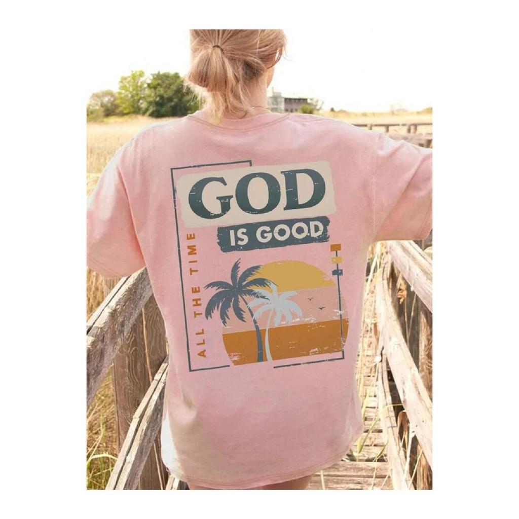 Футболка оверсайз с принтом Fume Good Luck