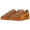 Puma Кроссовки Indoor R Suede Chocolate Chip Sport Yellow Unisex коричневые 398531-02