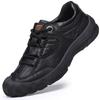 Casual Leather Shoes Men's Spring New Trend Lightweight Outdoor Sports Mountaineering Shoes Non-slip Hiking Shoes Men