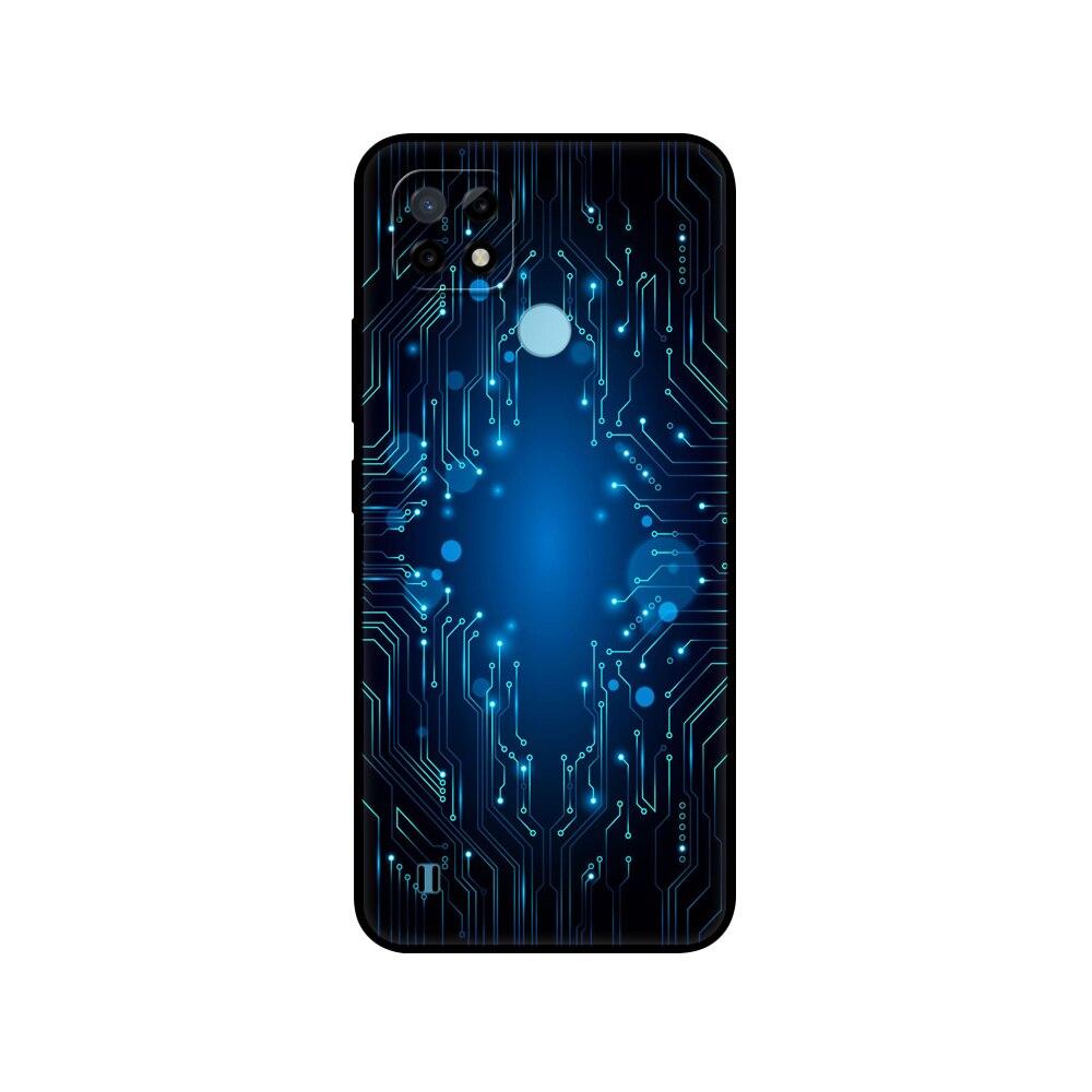 Силиконовый чехол для Realme C21 для OPPO RealmeC21 C 21, чехлы для телефонов 6,5 дюйма; Funda RMX3201 Bumper Capa Etui Мягкий черный чехол из ТПУ