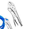 Heavy Duty Locking Pliers Circular Mouth Curve Jaw Spanner Durable Vise Vice Grips  Clamping Parts