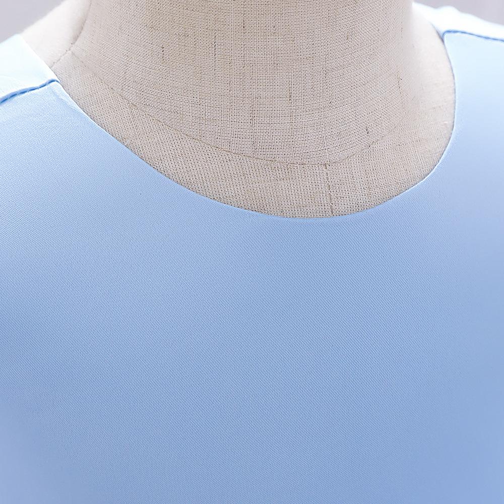 Новое детское кружевное платье с пайетками и бантом для девочек, детское платье принцессы с блестками на день рождения и выпускной бал