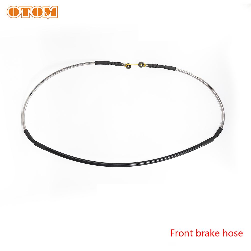 OTOM Мотоцикл Передний и Задний Тормозной Масляный Шланг Для HONDA CR125 CR250 CRF250RX CRF450R YAMAHA YZ YZF 125 250 450 Тормозная Трубка Кабель