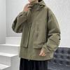 Весенне-осенняя куртка с капюшоном мужская повседневная модная брендовая спортивная японская ретро хулиганская красивая ветрозащитная куртка интернет-знаменитости