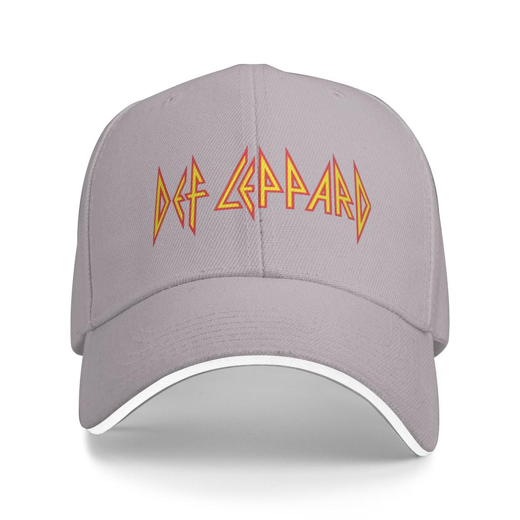 Бейсболка Def Leppard Hysteria Tour 88 Женская Мужская Принт Хип-Хоп Кепки Летняя Мода Теннисный Скейт Регулируемые Бейсболки