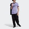 Adidas Real Madrid Away Player Version Short Sleeve Sports T-Shirt Men Sports Tops Purple H18492