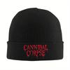 Вязаная шапка Cannibal Corpse, теплая шапка-бини, кепка
