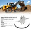 Mini Excavator Cushion Valve Kit for Mini Excavator with 1/4 Inch Hydraulic Hose and M14x1.5 Threaded Joint