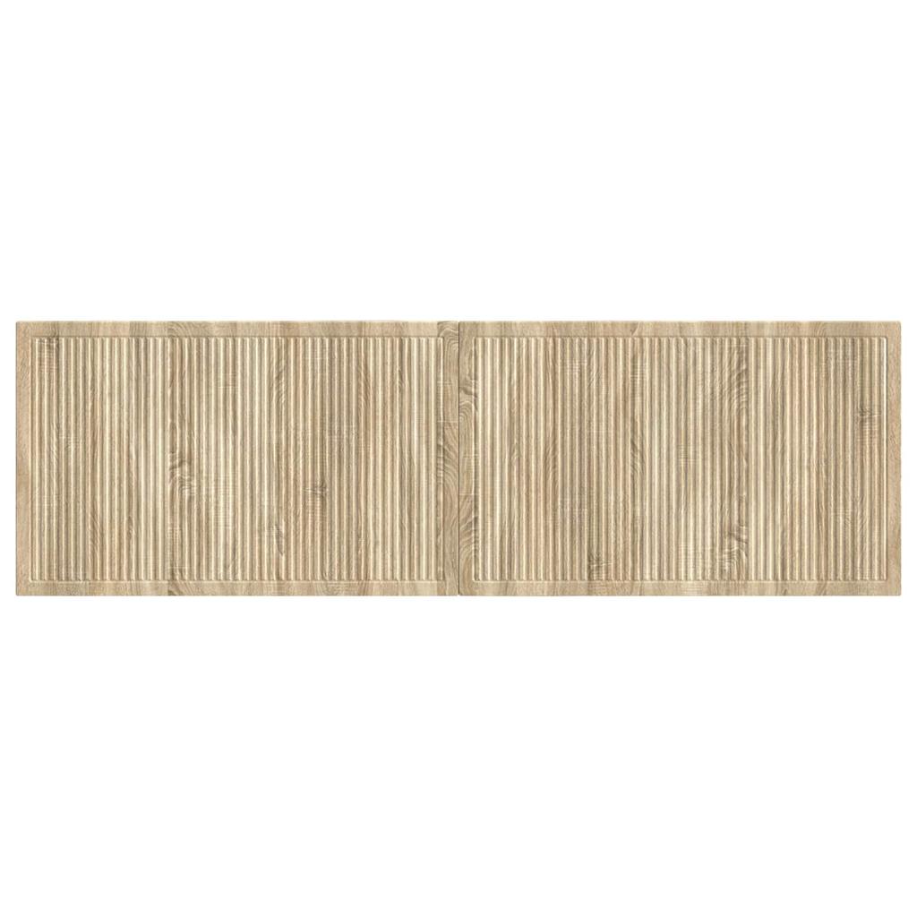 Wall Mounted Headboard EDE Sonoma Oak Engineered Wood
