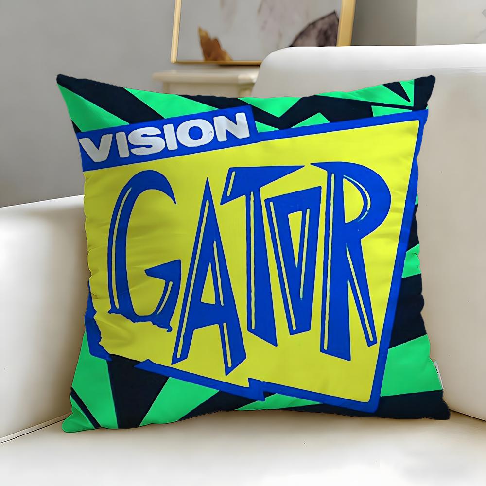 Fashion Vvision Street Weariou Cushion Cover Soft EasyWash Pillow Case Versatile for Couch Bed Travel and Office