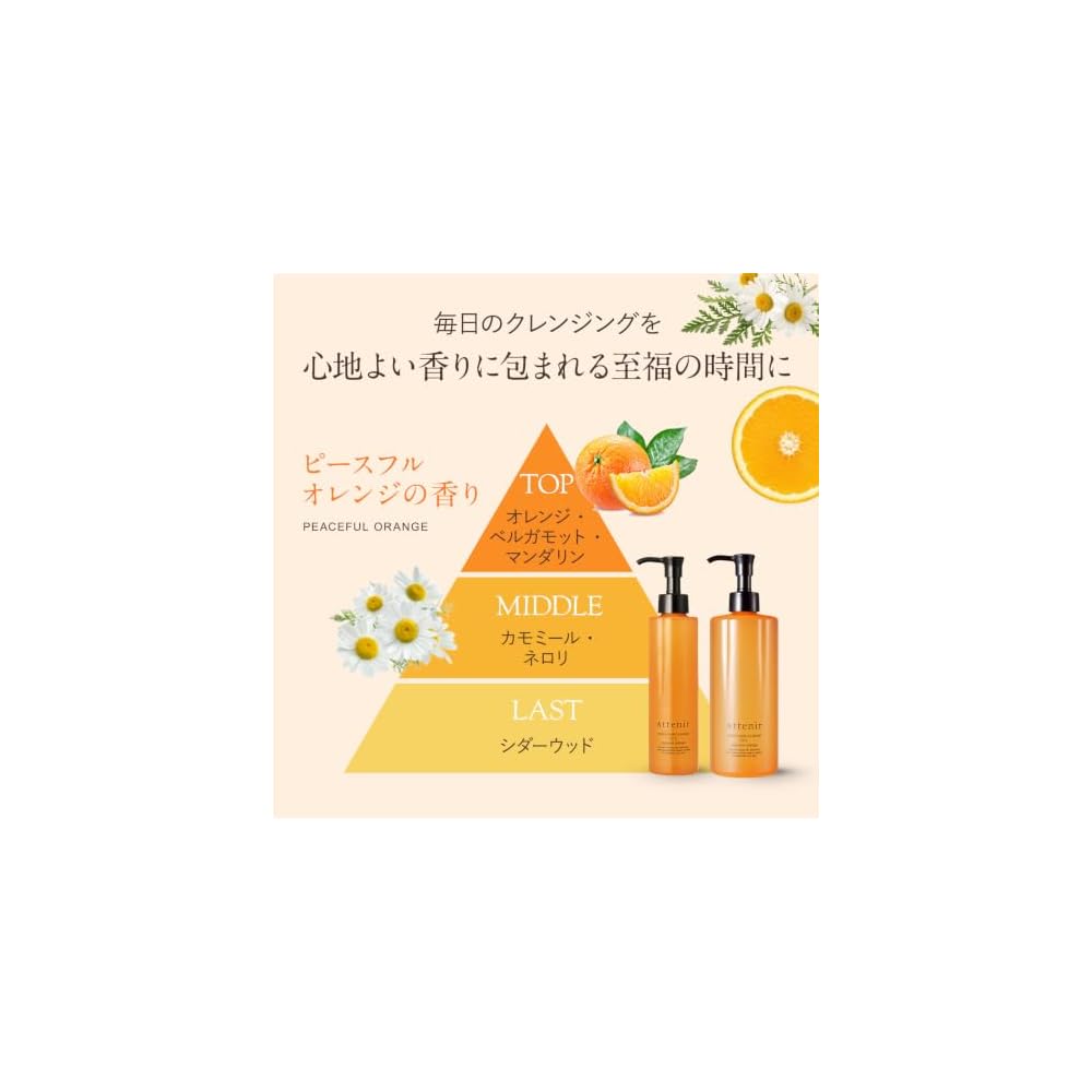 Attenir Skin Clear Cleansing Oil Aroma 175ml - Pore and dead skin cell cleansing, makeup remover,
