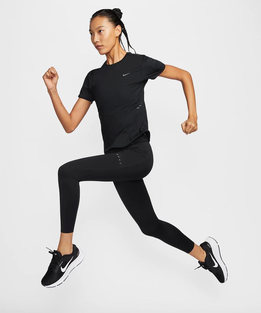 NIKE Swift Dri-Fit Short Sleeve Running Top W - Black / Hm9699-010