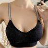 Women Sports Bras Crop Top Fitness Gym Running Sportswear Women's Underwear Push Up Brassiere Yoga Bra