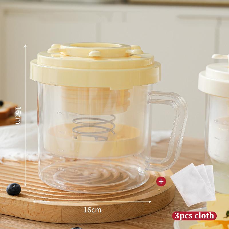 Фильтр для йогурта Сито для продуктов Машина для греческого йогурта Фильтрующая сетка Холодная экстракция Инструменты для отделения сыворотки Сепаратор влаги для сыра