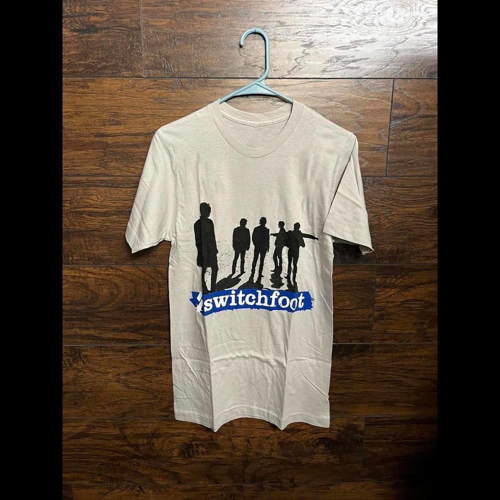 VIntage Switchfoot Band Sand COlor Cotton Shirt Unisex Concert S to 5XL MQ454 Unisex T-Shirt