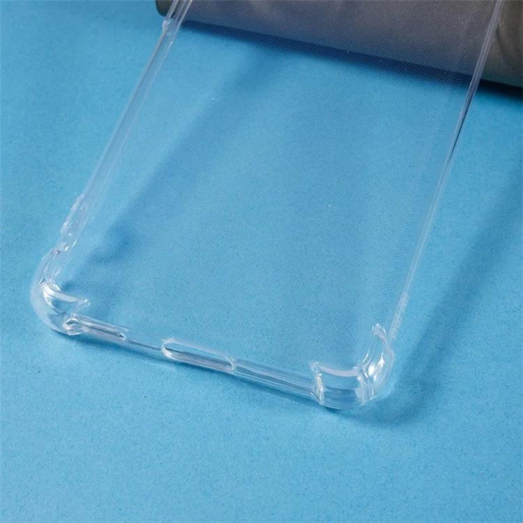 Для Honor 90 Pro Прозрачный чехол с усиленными углами Гибкий чехол из ТПУ для сотового телефона