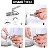 Stainless Steel Beverage Water Dispenser Wine Barrel Spigot Faucet TAP REPLACE
