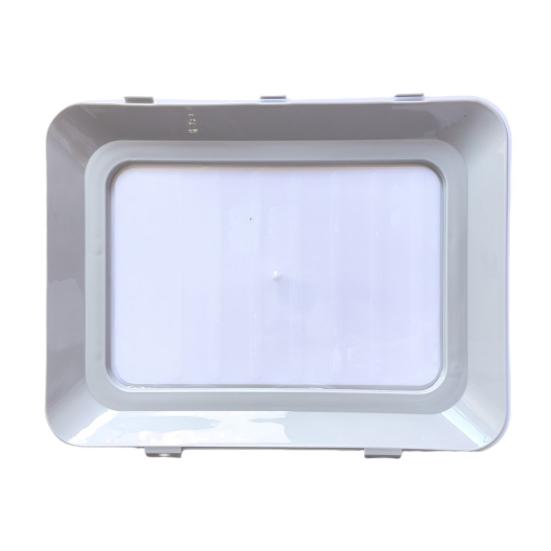 Лоток для хранения продуктов питания, многоразовые штабелируемые контейнеры для хранения продуктов, герметичные лотки для хранения фруктов в холодильнике