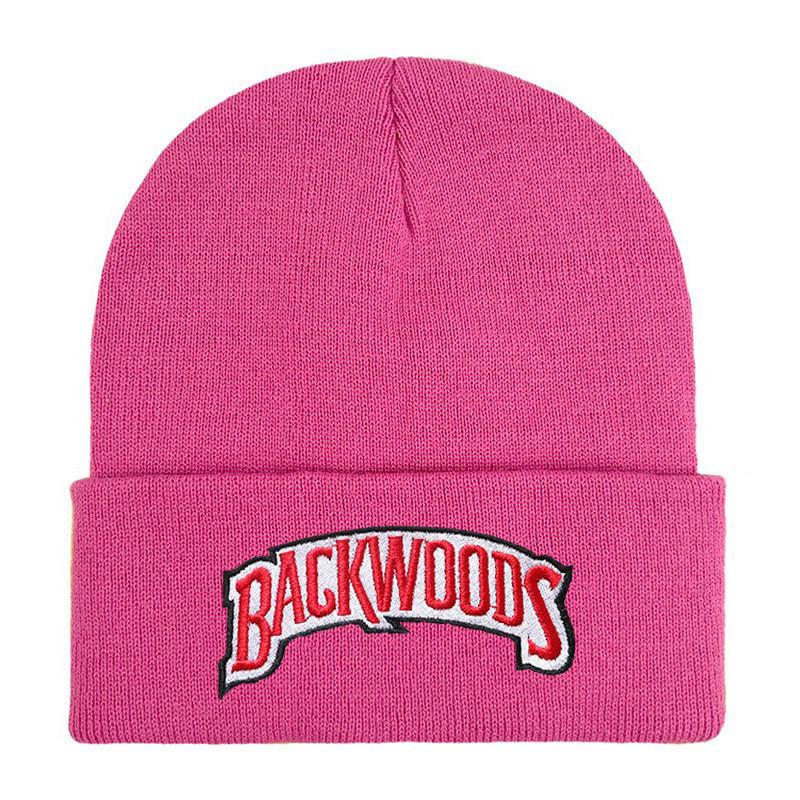 Вышитая шапка-бини Backwoods с регулируемой посадкой для уличной моды и холодной погоды