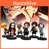 Slayer Demon 6pcs Character Pvc Toy Model Desktop Decor Child Christmas Gift