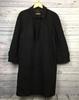 MAGKAISER/100% Pure Cashmere Stand Collar Coat/Outerwear/L/Black/Hidden Placket/MAGKAISER(USED)