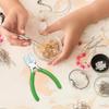 Nylon Jaw Pliers Carbon Steel Craft Plat Nose Pliers DIY Tools For Beading Looping Shaping Wire Jewelry Making
