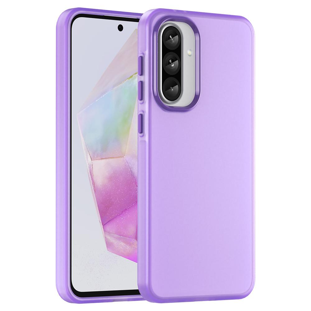 For Samsung Galaxy A36 5G/A56 5G Case TPU+PC Phone Back Cover Matte Translucent Design