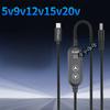 USB C Power Cord with 28 Adapters 100W Highest Efficiency Variable Power Supply DC5.5 Type C Charging Cable 120cm