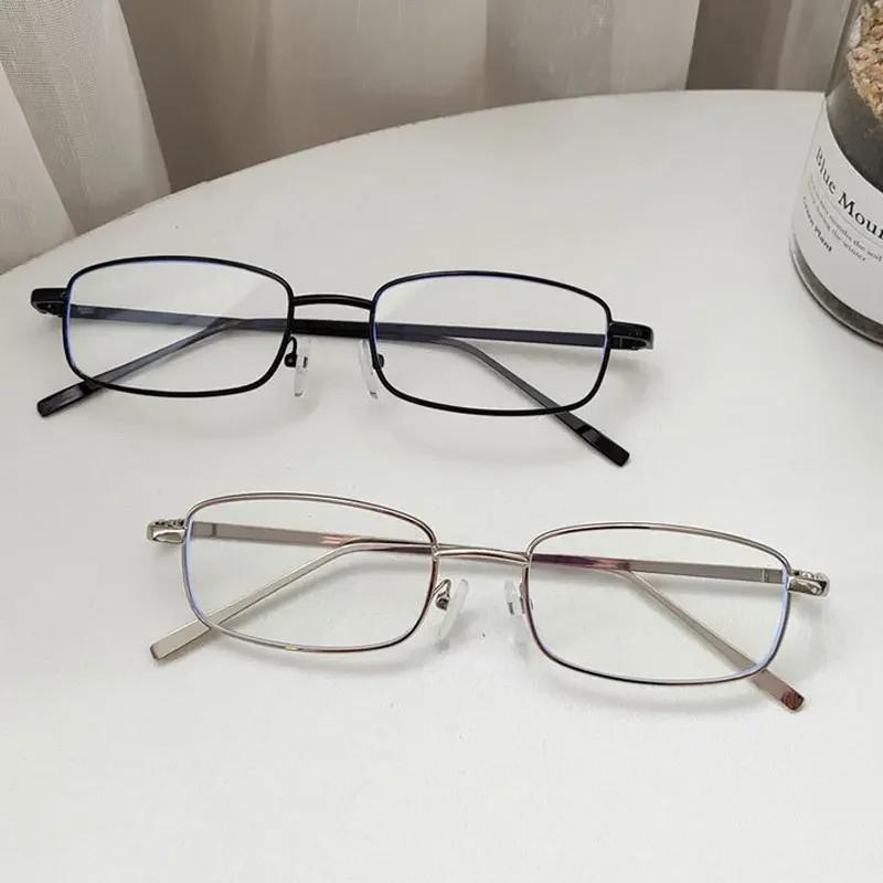 Small Rectangle Sunglasses Men Women Vintage Square Driving Sun Glasses Luxury Brand Metal Frame Eyewear Fashion