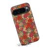 For Google Pixel 10/Pixel 10 Pro Case Flower Print PU Leather+PC+TPU Phone Cover