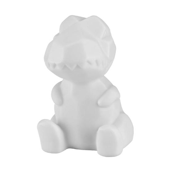 1 Set Paint Your Own Dinosaur Lamp Kit with 12 Colors Pigments Paintbrush