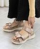 Ribbon Sport Sandals for Women DR31104 Beige Cm [Randa] 24.5