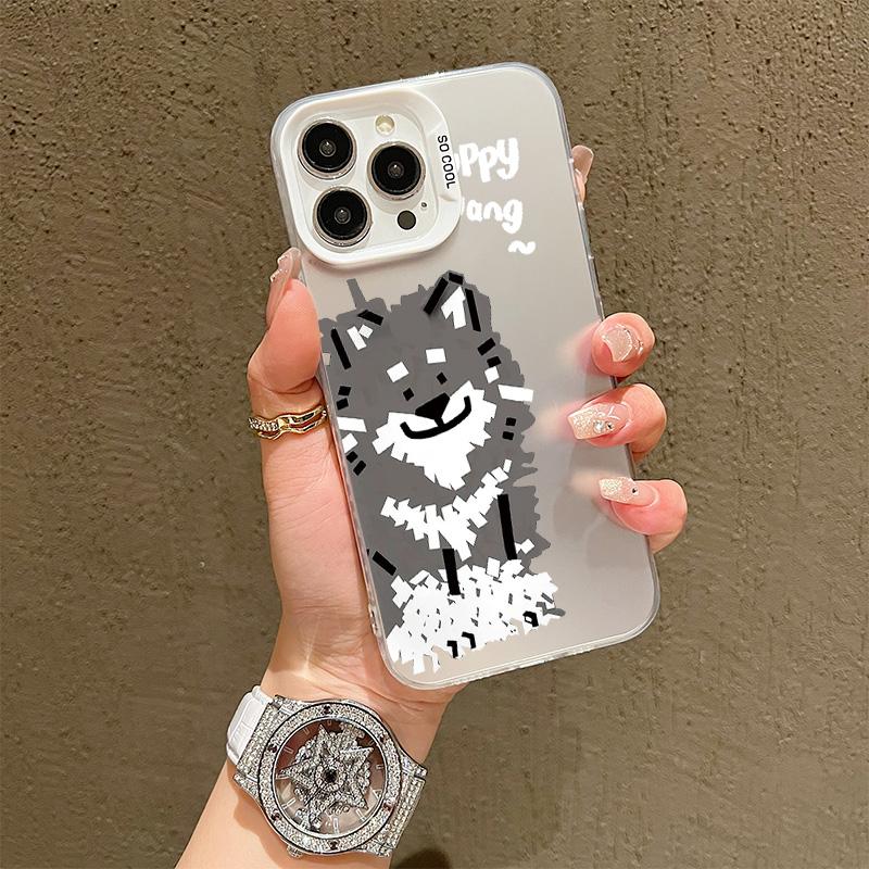 Silicone Case For Vivo V60 V50 V40 Lite V30E iPhone 17 16 15 14 13 12 11 Samsung A06 A16 A26 A36 A56 Cover DIY Painted Cartoon Shockproof Phone Bumper