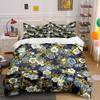Floral Pattern Home Decor Set Soft Comfortable Duvet Cover Bedding Set Included 1*Duvet Cover & 2*Pillowcases gift
