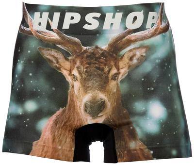[Хип-шоп] Мужское нижнее белье с принтом оленя, размер LL