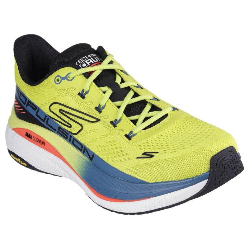 Skechers Максимальная амортизация Отталкивание Повседневные Удобная посадка Универсальные Низкие Кроссовки для бега Мужские кроссовки Желтый 220509-LMBK
