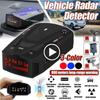 New Upgrade Car Radar Detector V7 Cobra 16 Band 360 Car Anti-Police GPS Camera Laser Radar Detector with Voice City/Highway Mode Radar Detectors